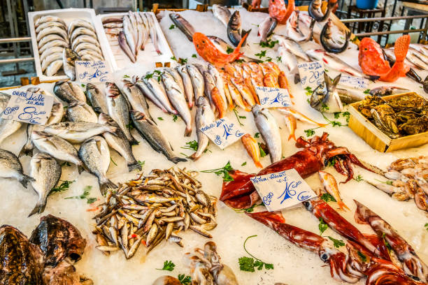 istock Fresh Fish on the Market 1133786504