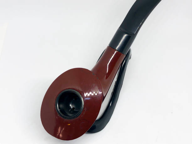 istock Tobacco pipe on a white background 1133789119