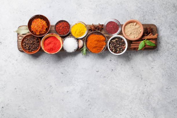 istock Set of various spices and herbs 1133793652