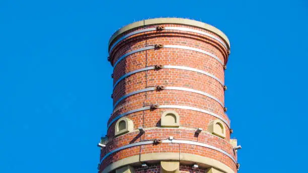 Photo of A dome tower with brick walls