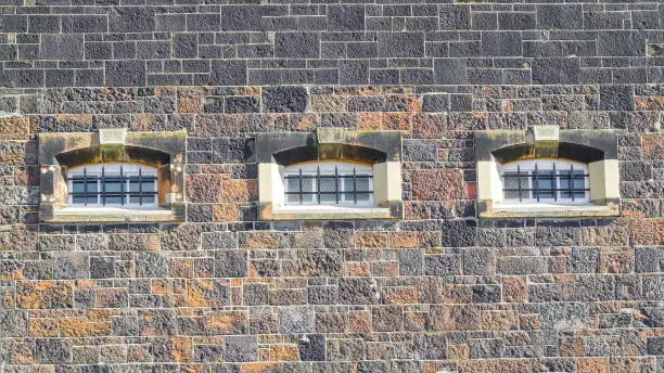 Photo of One of the many small grills windows