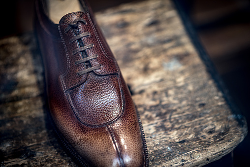 Elegant leather shoe