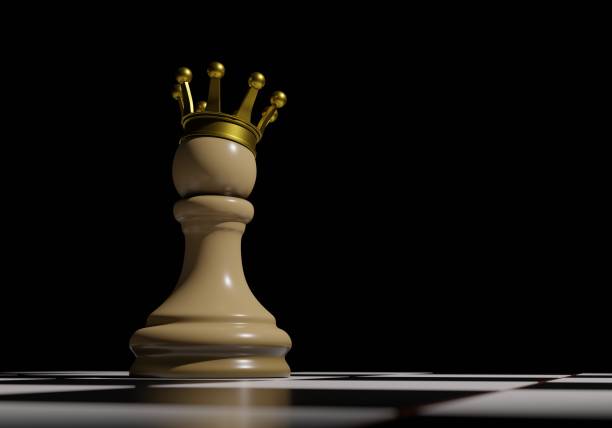 istock A Chess Pawn Wearing a Crown 1133795526
