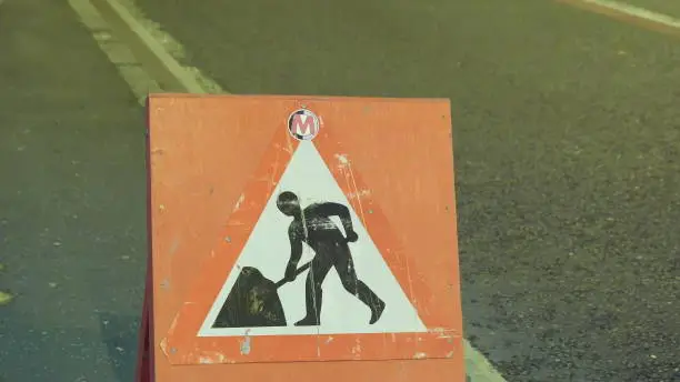 Photo of One of the street signs in the road Ireland