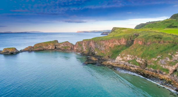 istock The big rocks in the sea in Carrick-a-Rede 1133801563