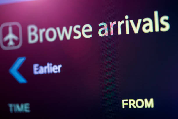 istock Check in, Airport Departure & Arrival information 1133802587