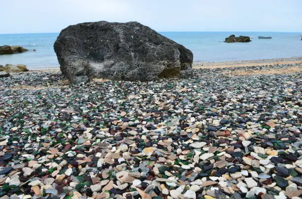 Photo of Bermuda's Sea Glass Beach