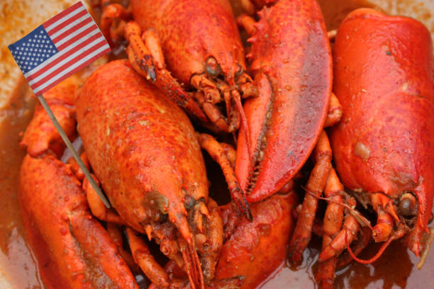 istock Lobster cooked in Armorican sauce  American cooking 1133807970