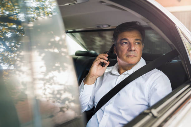 istock Businessman at car 1133808019