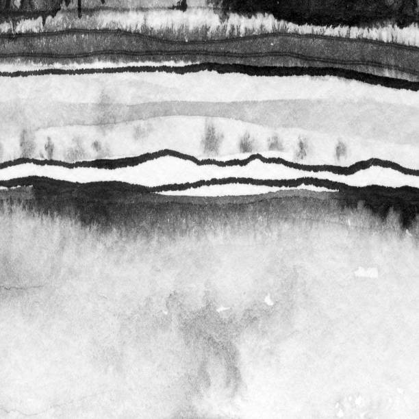 istock Abstract ink landscape hand drawn illustration. 1133808314