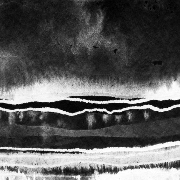 istock Abstract ink landscape hand drawn illustration. 1133808324