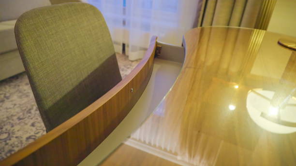 istock Closing of a drawer from the table on the side 1133810270