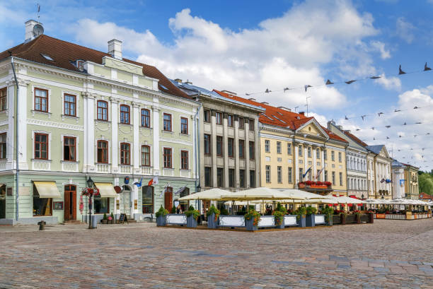 istock Town hall square, Tartu, Estonia 1133811095