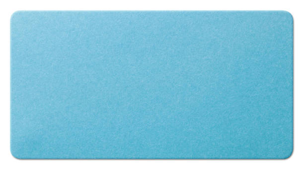 istock Blu paper texture on white background. Photo with clipping path. 1133811992