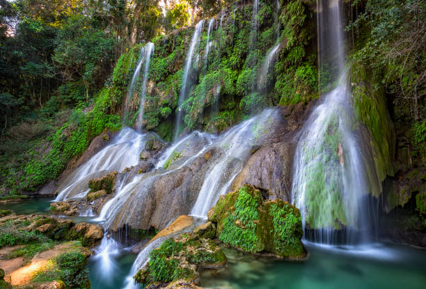 The Waterfalls Niche stock photo