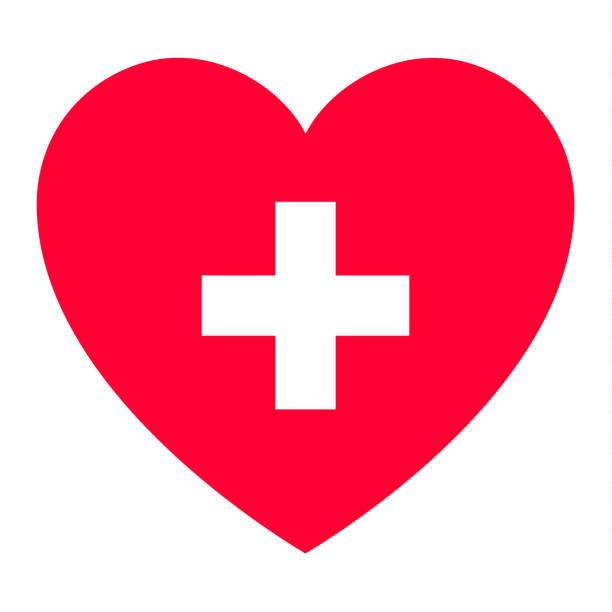 Love icon or Valentine's day sign designed for celebration vector art illustration