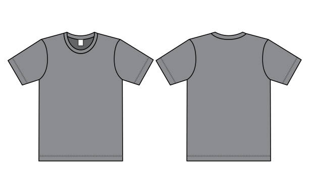 130+ Dark Gray Tshirt Template Illustrations, Royalty-Free Vector ...