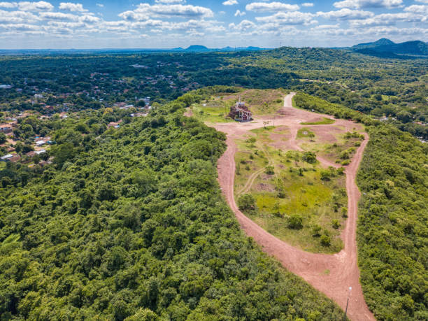 istock Aerial view from the observation deck at Cerro Pero in Paraguay 1133817410