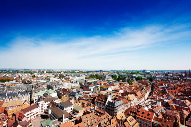 istock Strasbourg cityscape panorama from downtown 1133821560