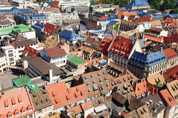 istock Little France quartier from above Strasbourg 1133821692