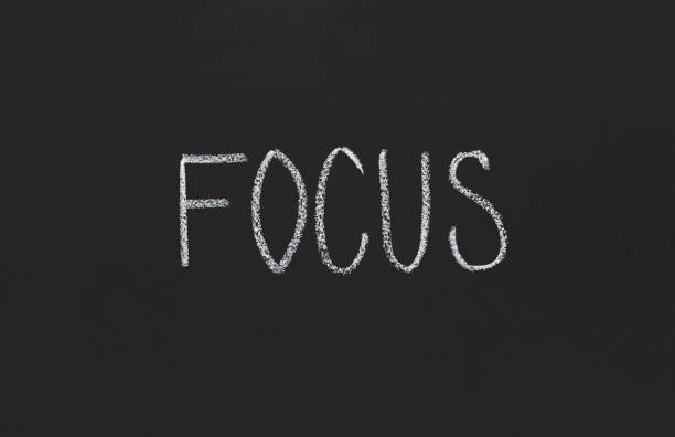 istock Word Focus written with white chalk on blackboard 1133824009