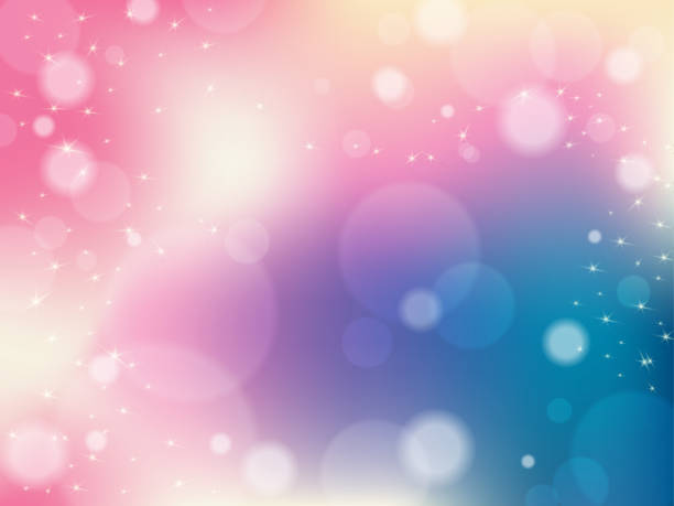 istock Colorful blending abstract background with sweet pink and blue tone 1133824377