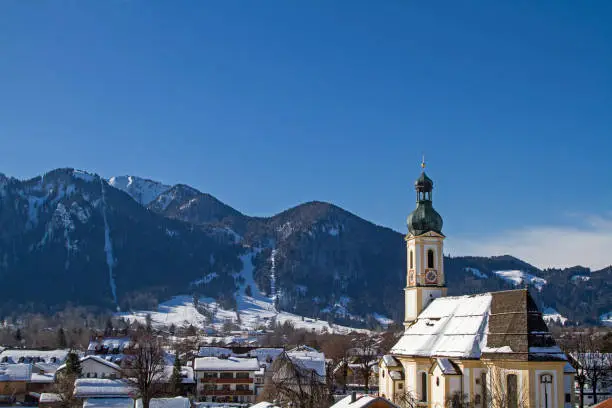 Lenggries - popular tourist resort whether winter or summer in the Isarwinkel