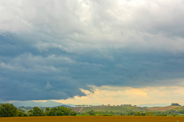 Picture taken on the road leading to Rome. Region Lazio, Italy.