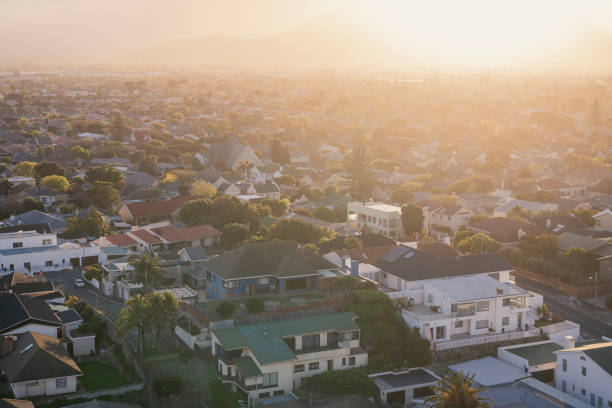 istock Morning sun over residential district, South Africa 1133828049
