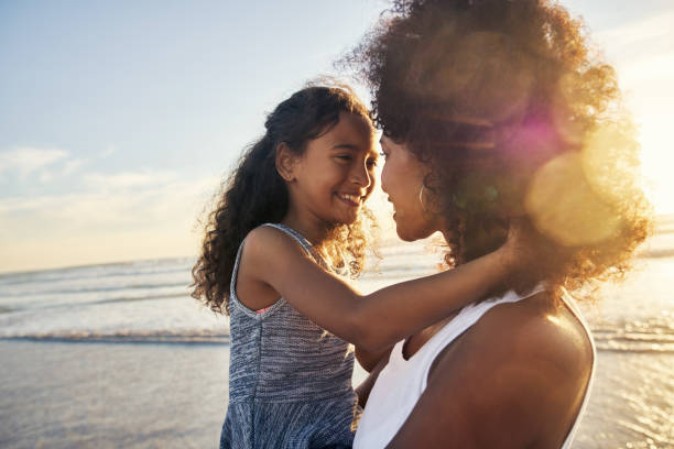 istock Thanks for bringing me to the beach Mommy 1133832431