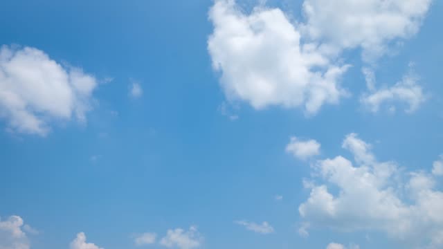 Timelapse of the clear sky