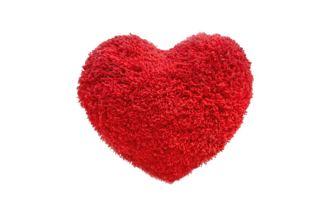 istock mock up Fabric heart,isolated on white background with clipping path. 1133837781