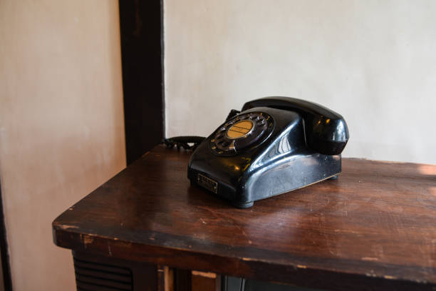 istock Miaoli,Taiwan-May 20, 2018:Old rotary phone. 1133838183