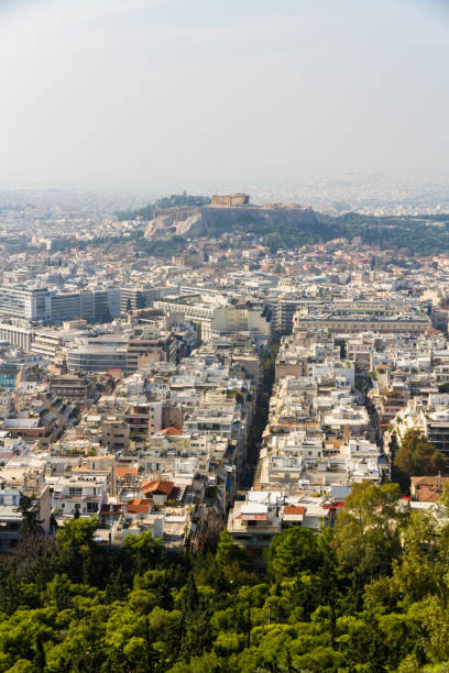 istock Athens cityscape with Parthenon on the Acropolis. 1133838392