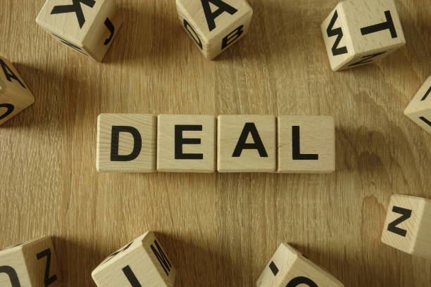 istock Deal word from wooden blocks 1133841961