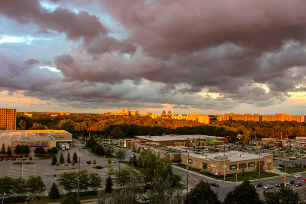 London Ontario Canada skyline stock photo