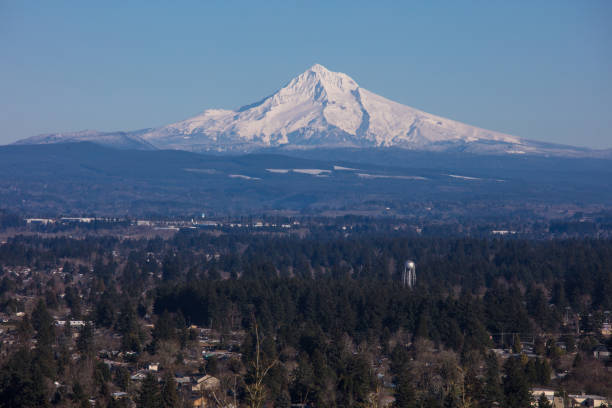 istock Mt hood in Portland 1133842473