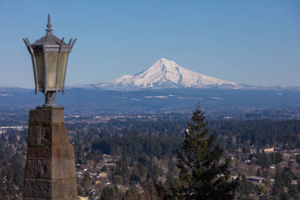 istock Mt hood in Portland 1133842508