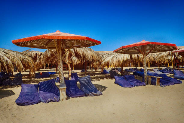 beach in the egypt beach in the egypt taba stock pictures, royalty-free photos & images