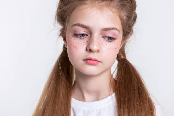 istock Attractive young girl being sad and dull 1133845556