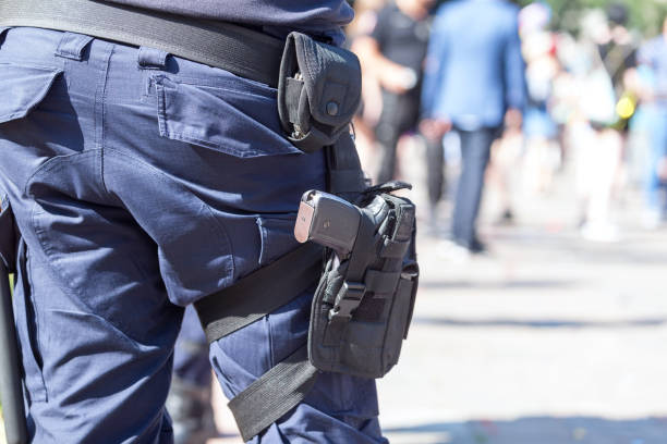 istock Police officer on duty 1133848556