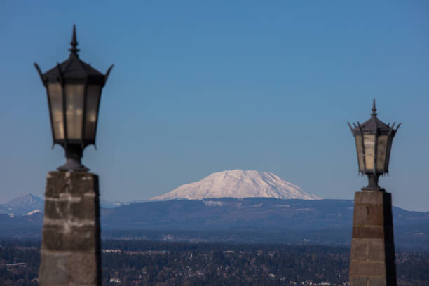 istock Mt. st helens view from Portland 1133848634