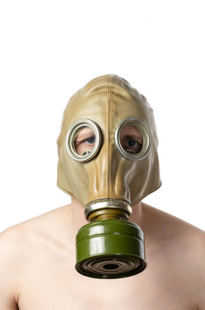 istock Man in a Gas Mask 1133851150
