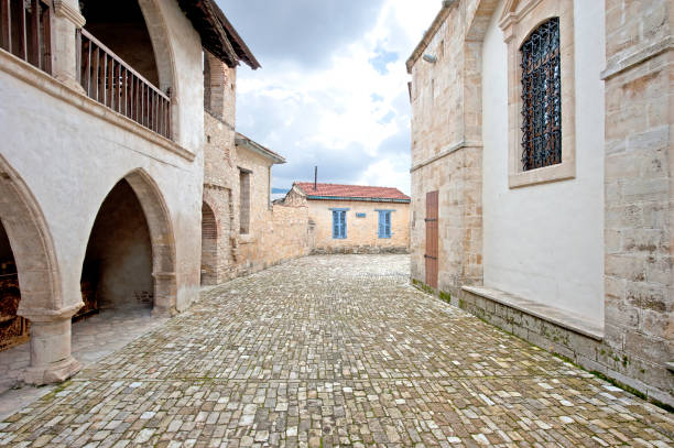 istock Omodos ancient architecture, Omodos village, Cyprus 1133857889