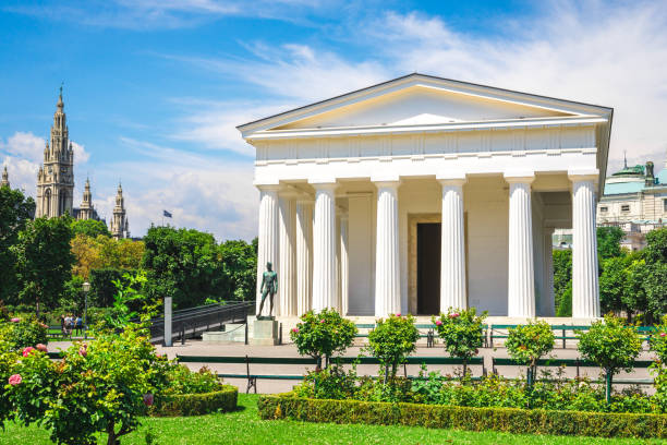 Theseus Temple at Volksgarten park in Vienna, Austria