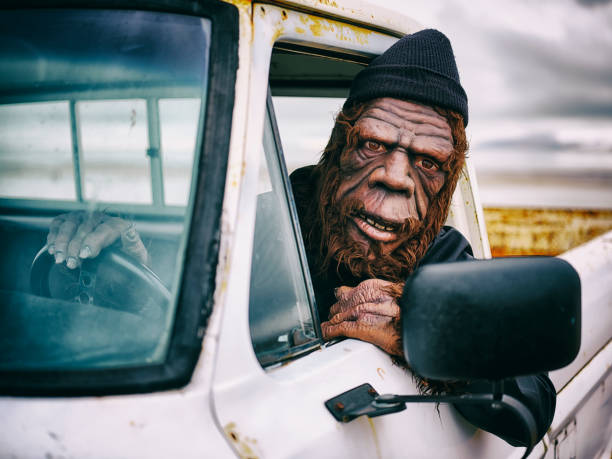 istock Sasquatch Truck Driver 1133889861