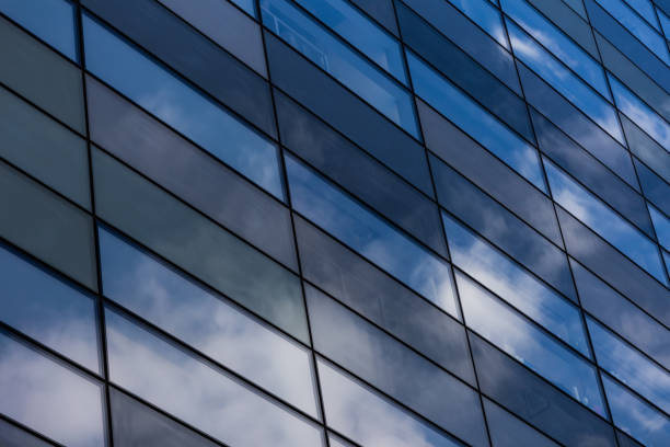 istock Glass windows on building exterior 1133894969