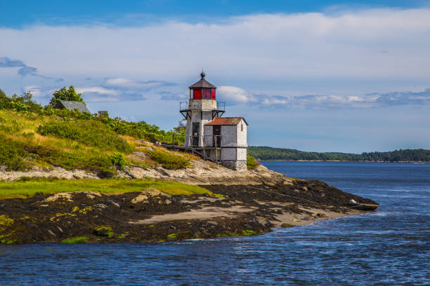 istock Burnt Island Light Maine 1133898507