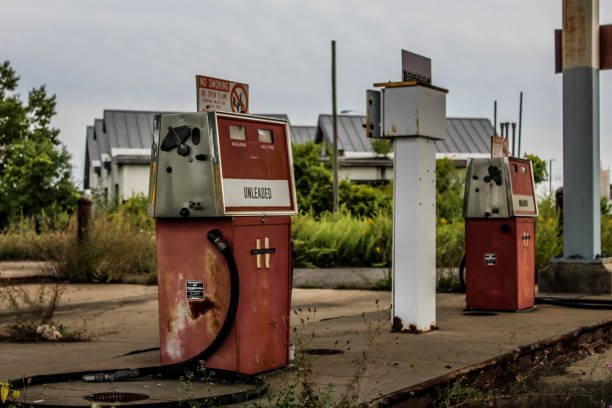 istock Antique Gas Pumps 1133908843