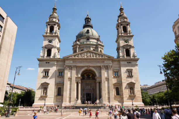 istock St. Stephen's Basilica in Budapest, Hungary at Central Europe 1133911790